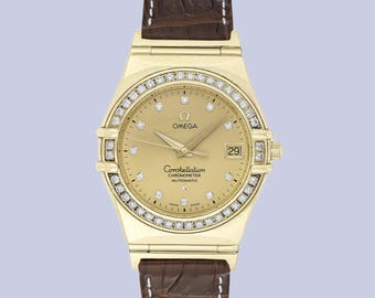 Buy OMEGA CONSTELLATION Automatic 18K Yellow Gold Watch With