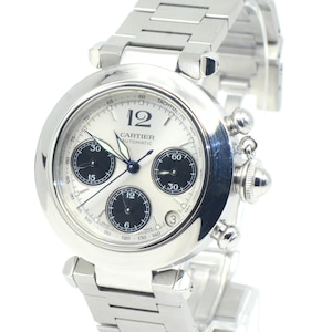 Cartier Pasha De Cartier Chronograph Stainless Steel watch 36mm Ref.2412 image 2