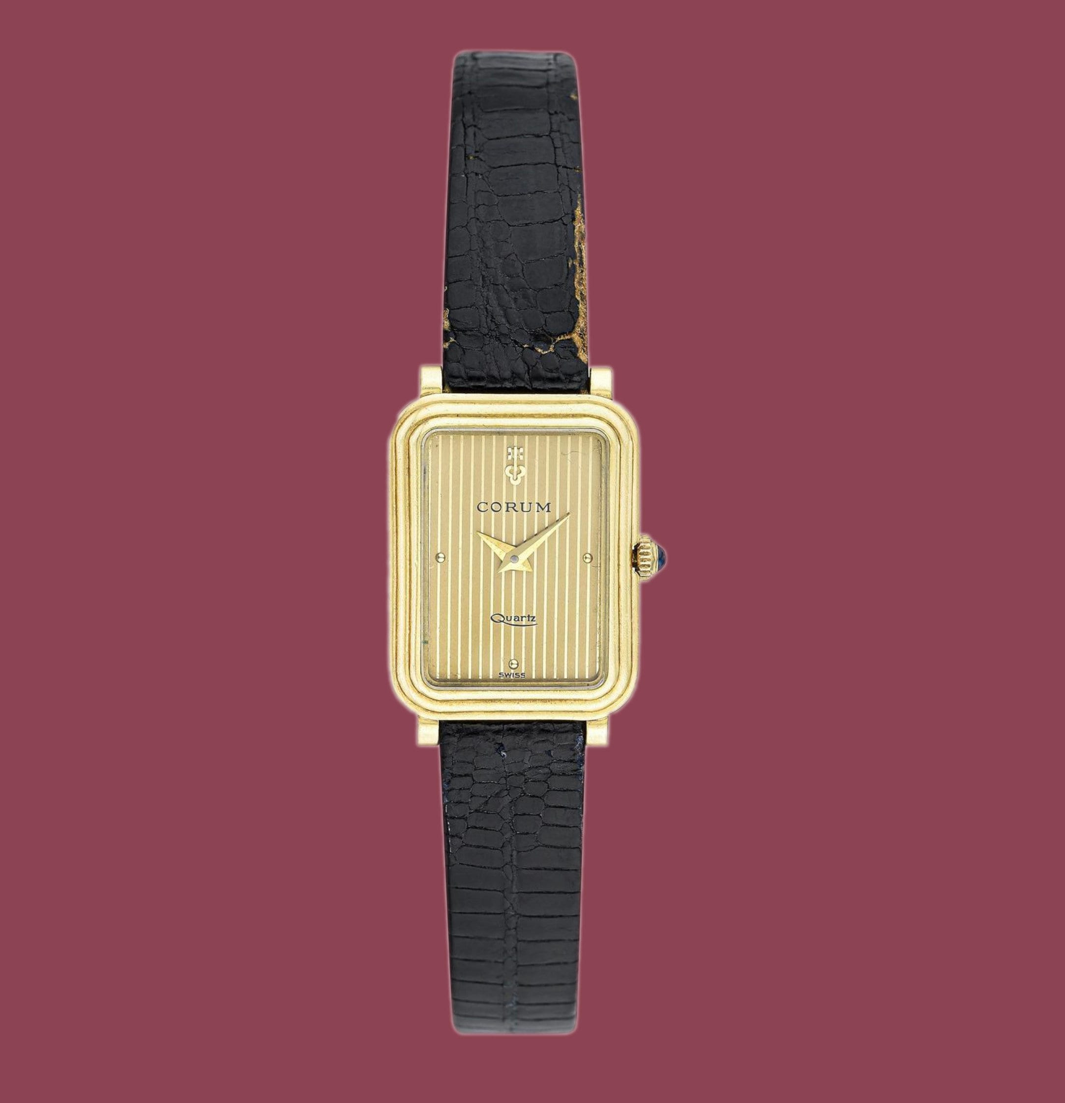 Corum square watch cheap