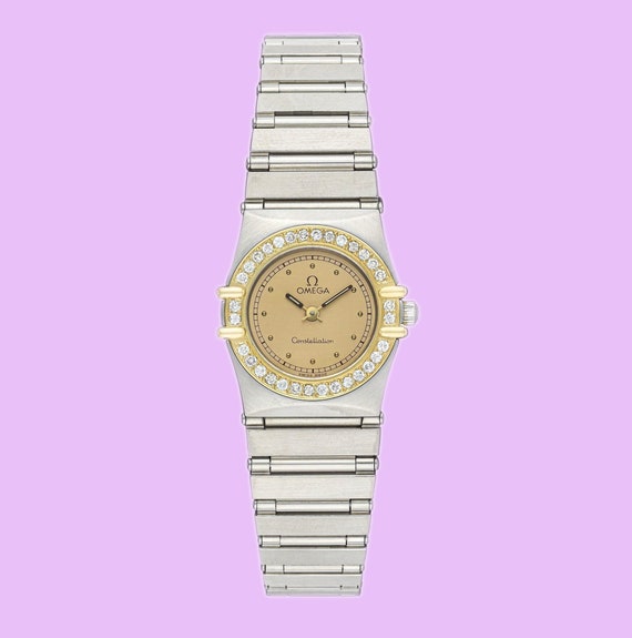 Omega constellation diamond price clearance