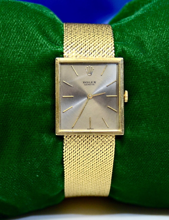 Rolex geneve 18k hotsell