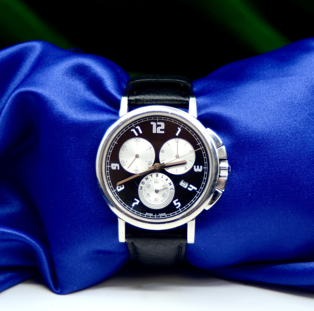 Montblanc Summit XL Chronograph SS 7060; 3 Sub-dials;date - Etsy