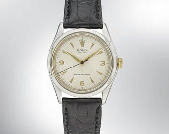 Vintage Rochester Oyster Handgemachte Uhr 34 mm in Edelstahl Ref.6282