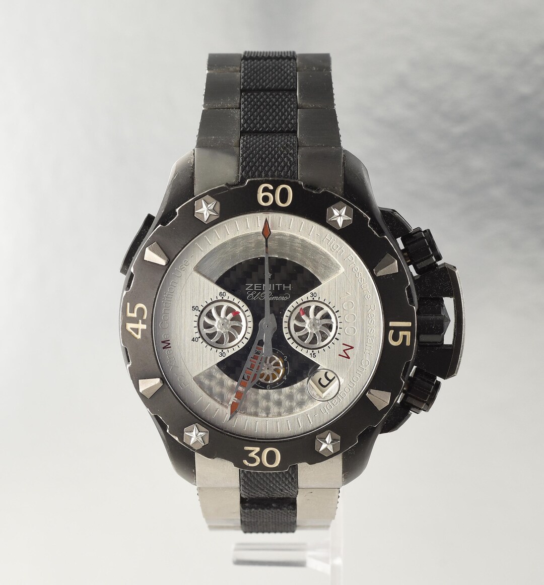 ゼニス デファイ エクストリーム クロノグラフ 46.5 mm チタンウォッチ