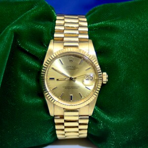 Rolex oyster shop perpetual oro