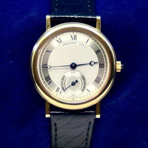 Breguet 4970 18K Yellow Gold watch w/date