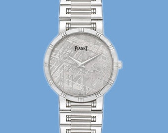 Piaget-danseres met meteorietenwijzerplaat in 18K witgoud Ref.84023 K81 87.3GM