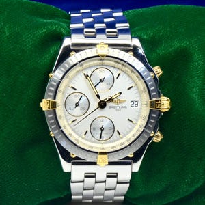 BREITLING Chronomat Automatic Stainless Steel & 18K Yellow Gold Watch Ref.B13050
