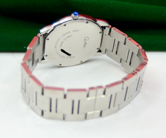 Cartier RONDE SOLO Watch Stainless Steel 36mm Quartz Ref.2934 - Etsy