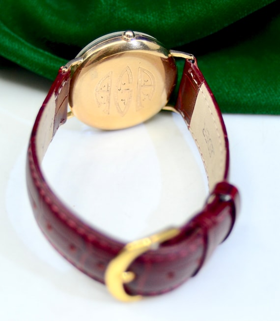 Movado Vintage Dress watch in 18K Rose Gold - image 8