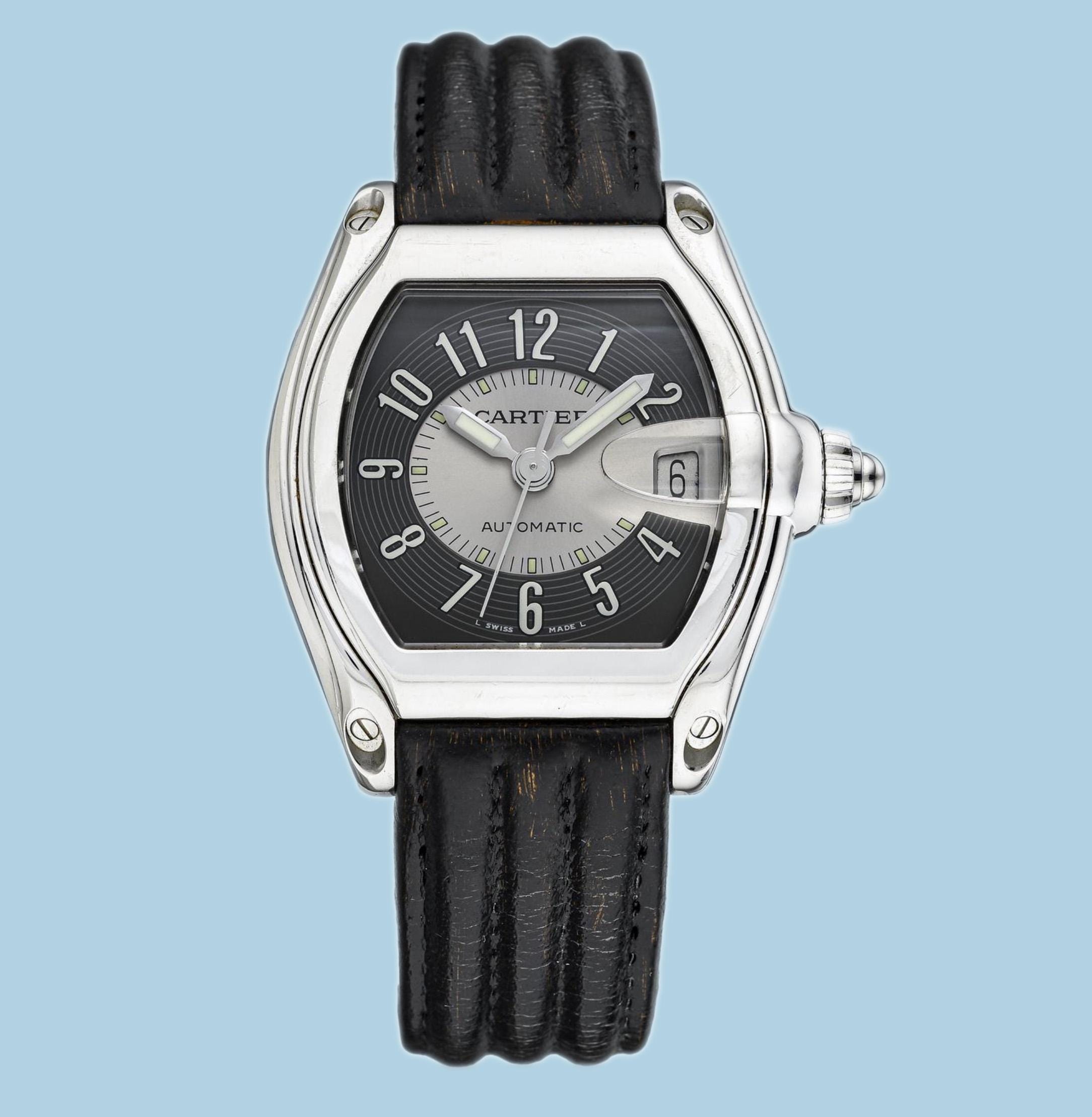 Cartier Roadster Watch Leather Strap