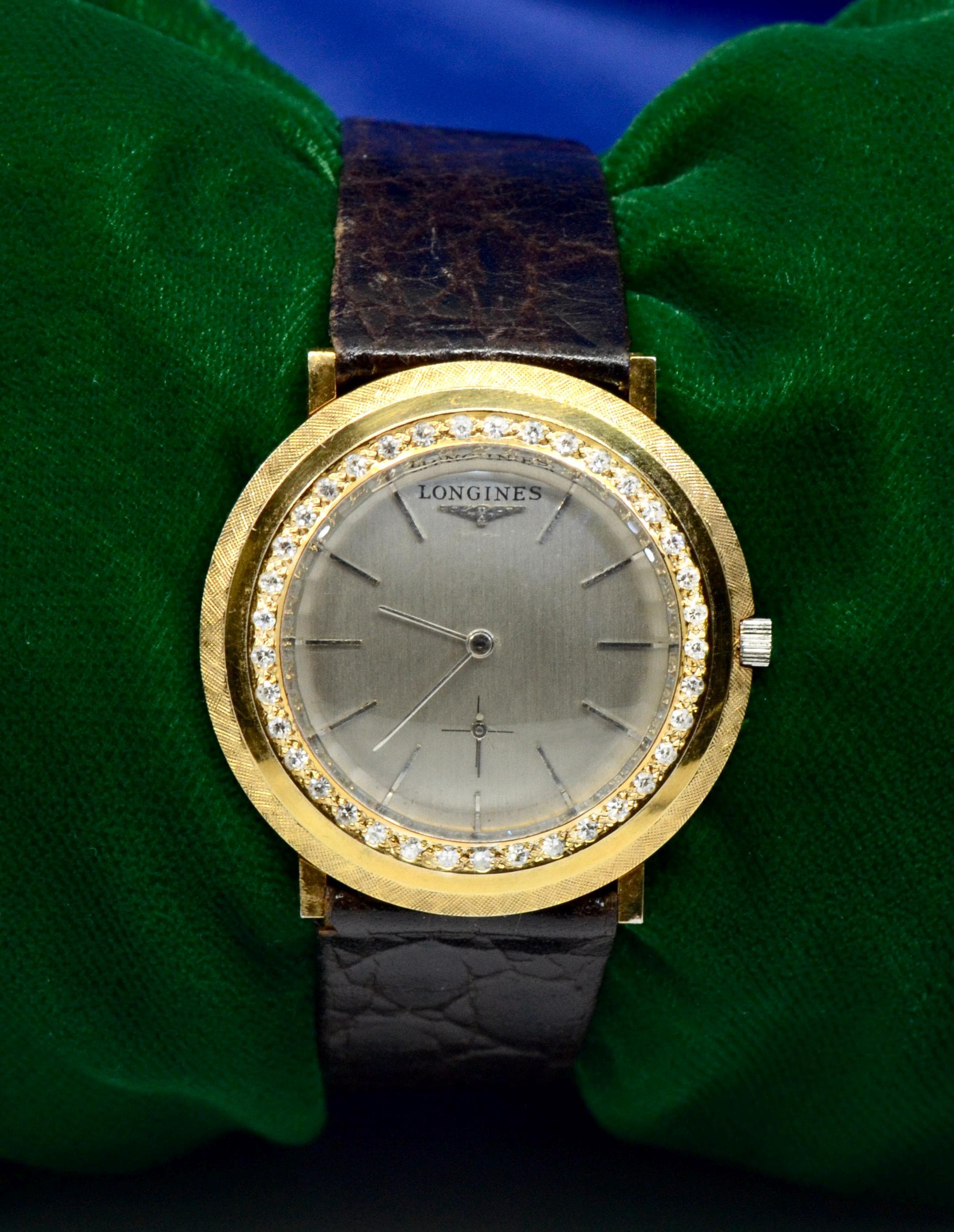 LONGINES 手巻　時計　ゴールド　ダイヤ　 gold diamond LONGINES 手巻 時計 ゴールド ダイヤ gold diamond LONGINES 手巻き