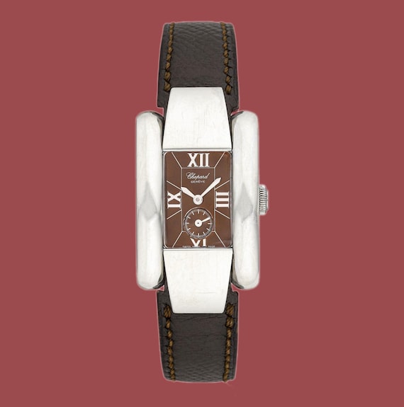 Ladies Chopard La Strada Stainless Steel Watch W small Sub dial