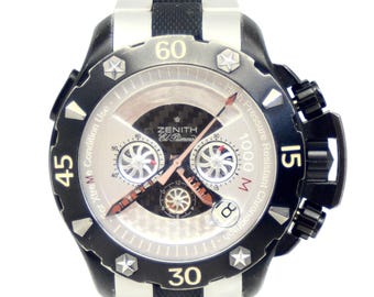 Orologio da uomo Zenith Defy Xtreme Chronograph 46,5 mm in titanio Ref.96.0525.4000; scatola