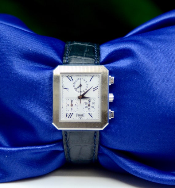 Piaget Protocol 18K White Gold watch