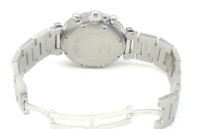 Cartier Pasha De Cartier Chronograph Stainless Steel watch 36mm Ref.2412 image 9