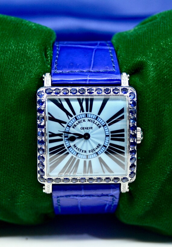 Franck Muller Master Square 6002 M QZ R SS watch w