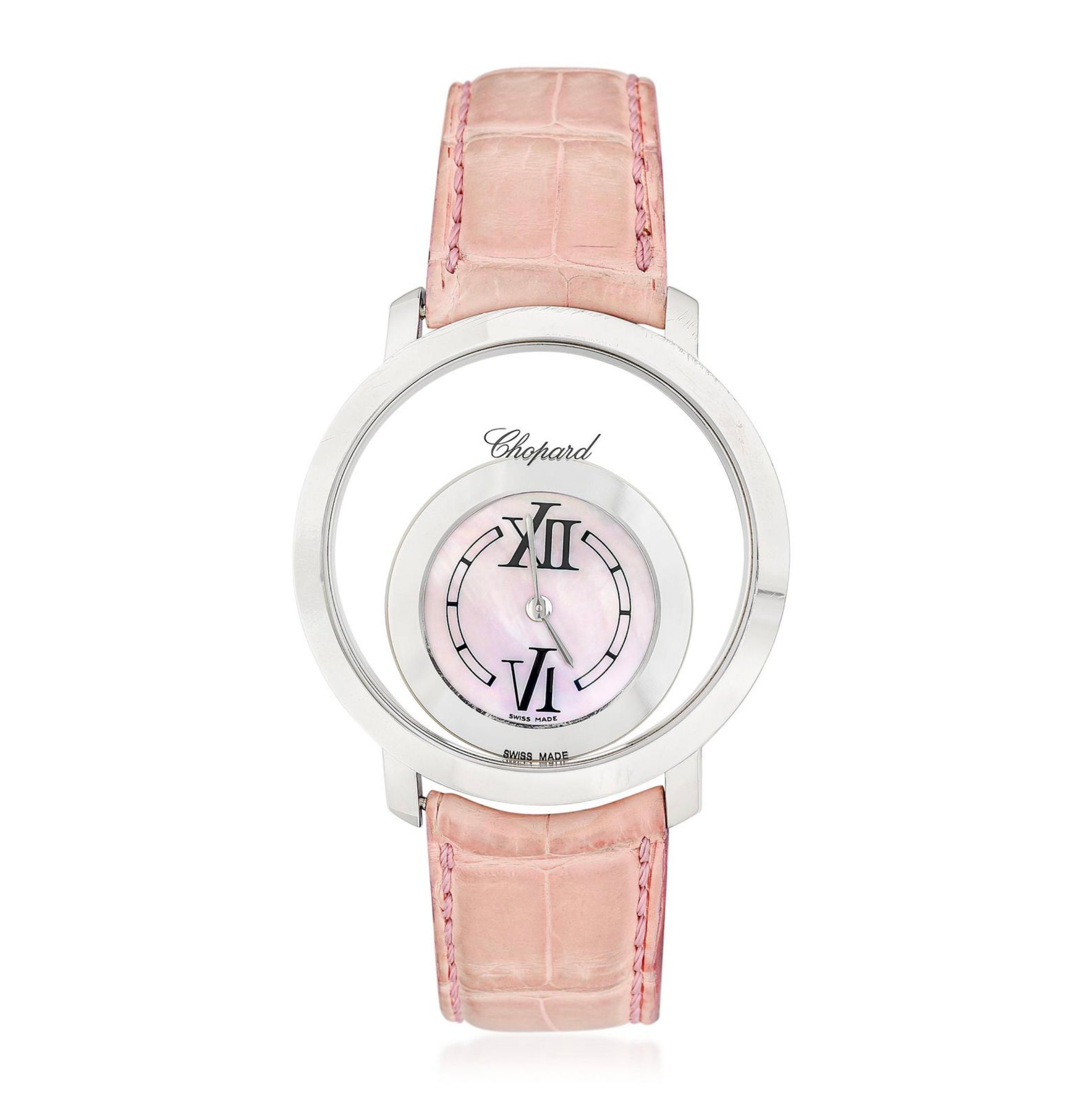 Chopard Happy Time 18K White Gold watch Ref.20/7230 paper/box