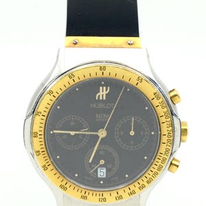 Hublot Classic MDM Quartz Stainless Steel & 18K Yellow Gold watch Ref.1621.2
