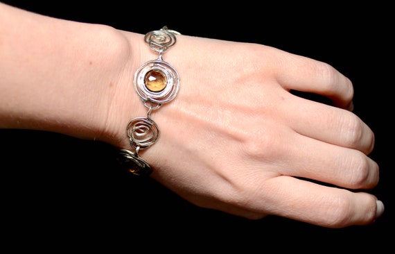 Israel Designer Hagit Gorali 925 Silver bracelet … - image 2