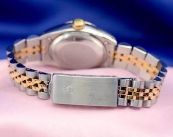 Buy Rolex Oyster Perpetual Date Watch Stainless Steel 18K Yellow