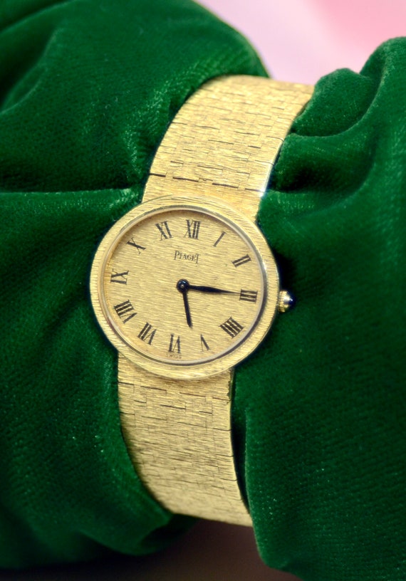 Piaget 18K Yellow Gold watch 64.9 GM - image 4