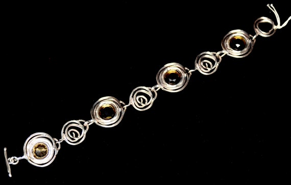 Israel Designer Hagit Gorali 925 Silver bracelet … - image 3