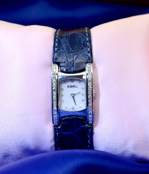 Ladies Ebel Beluga Stainless Steel Watch with Diam