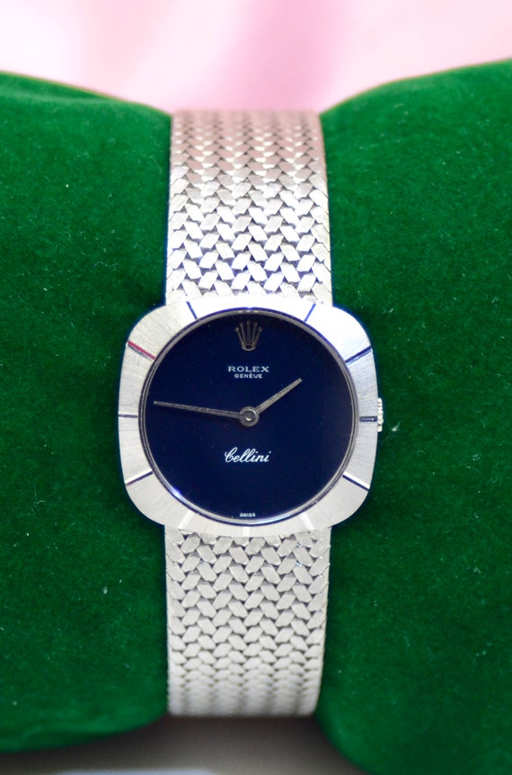 Rolex Geneve Cellini 18K White Gold watch  51.7 GM