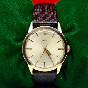 Vintage Men&#39;s Rolex Automatic watch 14K Yellow Gold filled 34mm