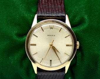 Vintage Men's Rolex Automatic watch 14K Yellow Gold filled 34mm