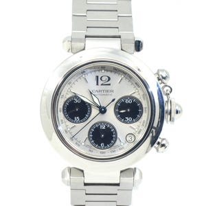 Cartier Pasha De Cartier Chronograph Stainless Steel watch  36mm Ref.2412