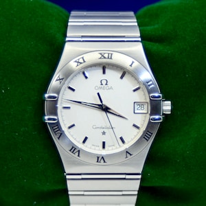 Omega CONSTELLATION MANHATTAN Stainless Steel Watch w/Date