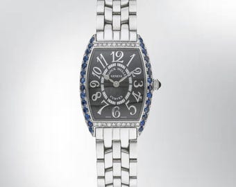 Franck Muller Geneve Curvex Stainless Steel watch Ref.1752 B QZ REL;box & papers