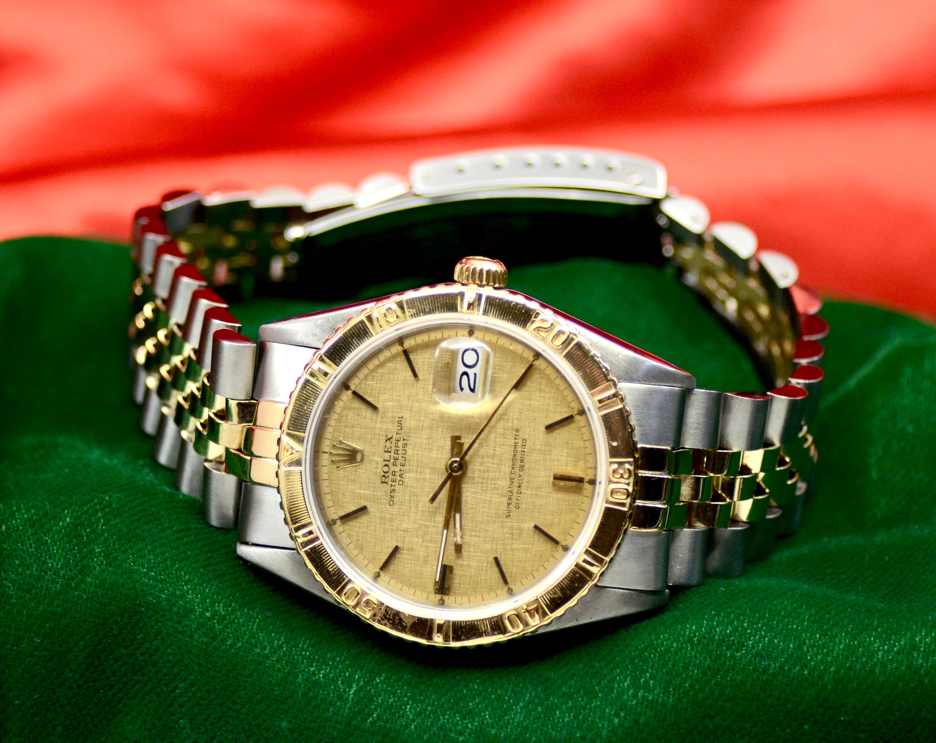 Rolex Oyster Perpetual Datejust Watch 18K Yellow Gold & Stainless