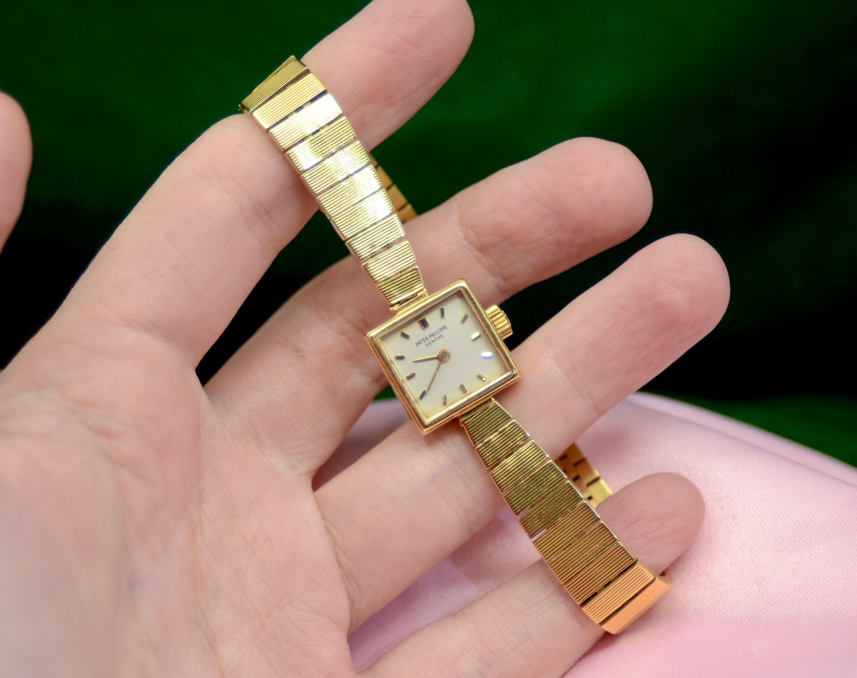 Patek philippe ladies gold watch sale