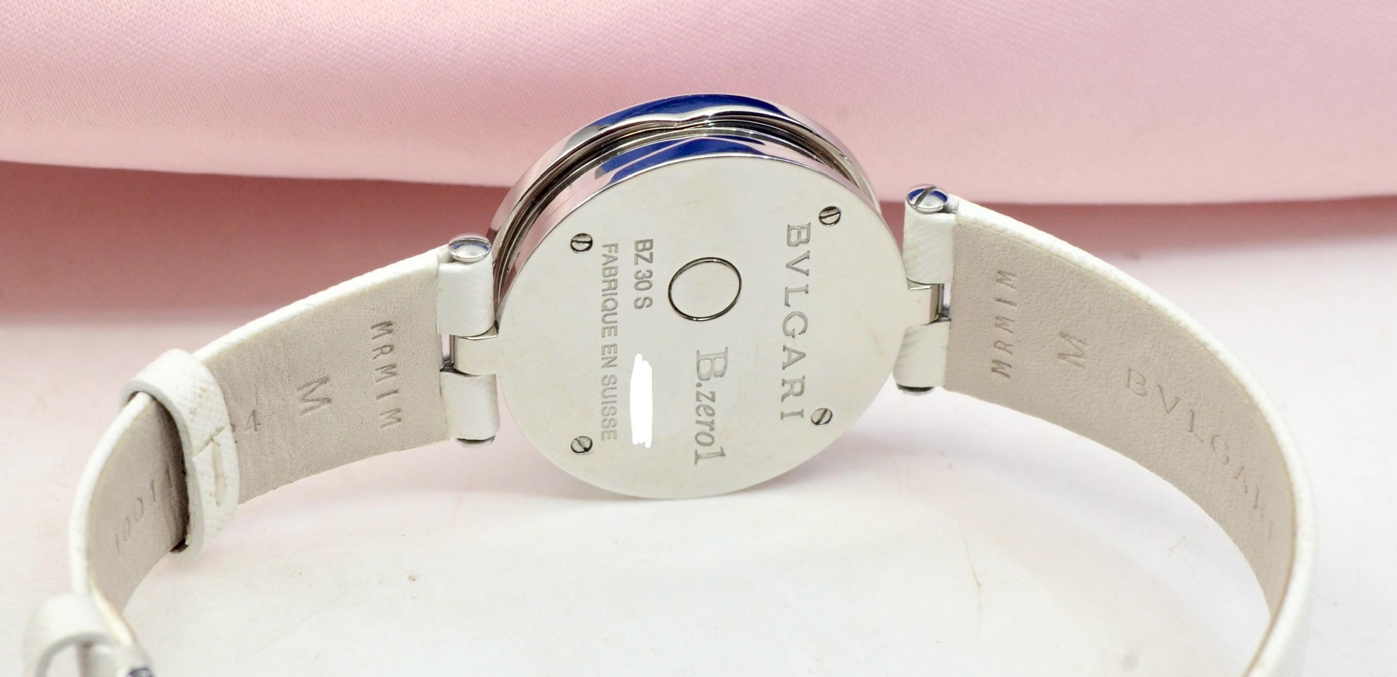 Ladies' Bvlgari B.zero1 Stainless Steel Watch Diamond Heart Ref