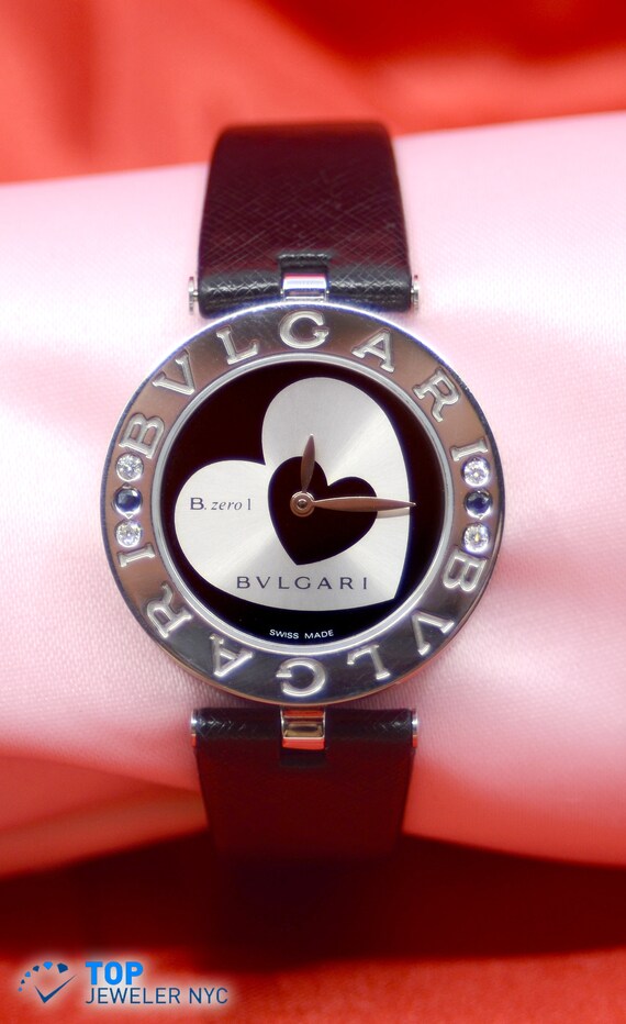 Bvlgari B Zero1 Stainless Steel Ladies Watch Etsy
