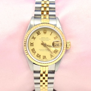 Rolex Oyster Perpetual Datejust Watch Stainless Steel & 18K Yellow Gold