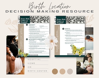 Birth Location Decision Resource: Doula Prenatal Guide (PDF Download)
