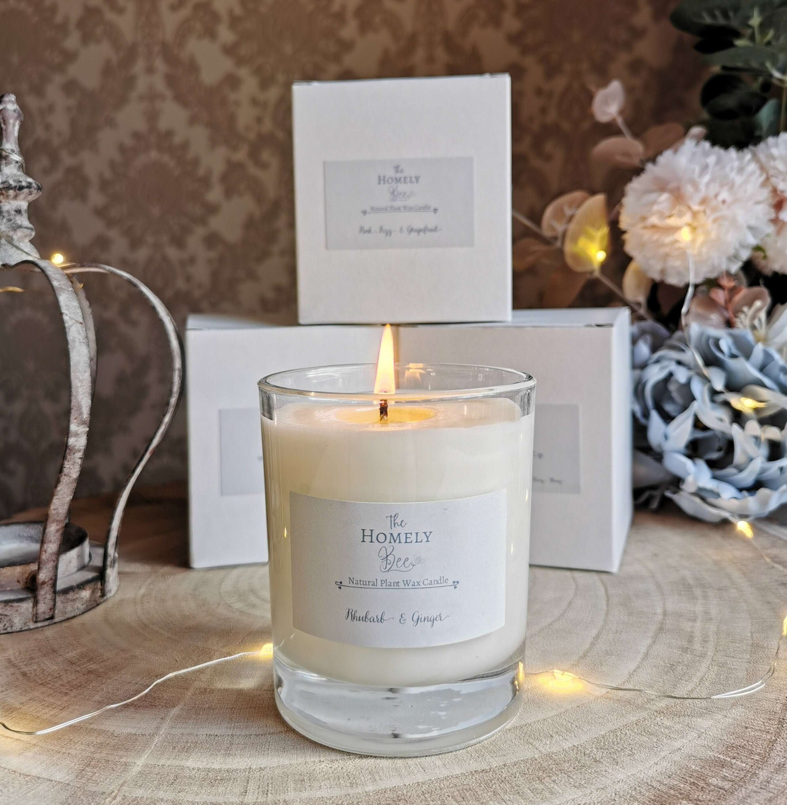 Natural Plant Wax Candle 30cl Etsy