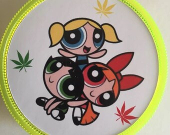 herb grinder powerpuff girl stoner 420 crusher
