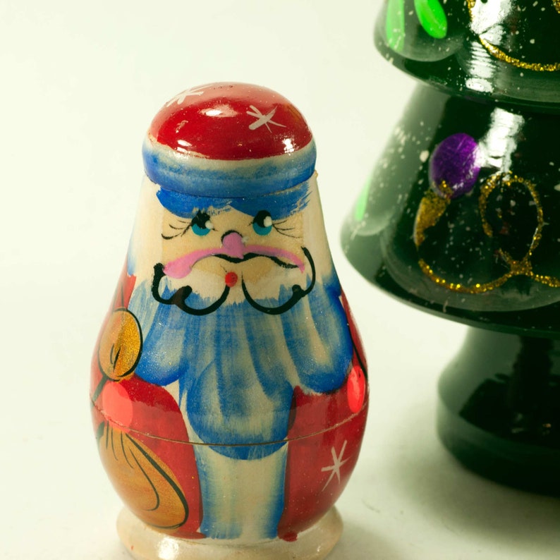 Nesting Doll Christmas Tree Russian Matryoshka Doll Etsy