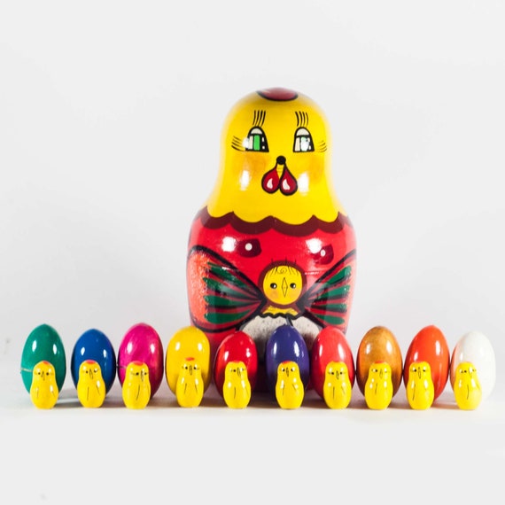 chicken nesting dolls