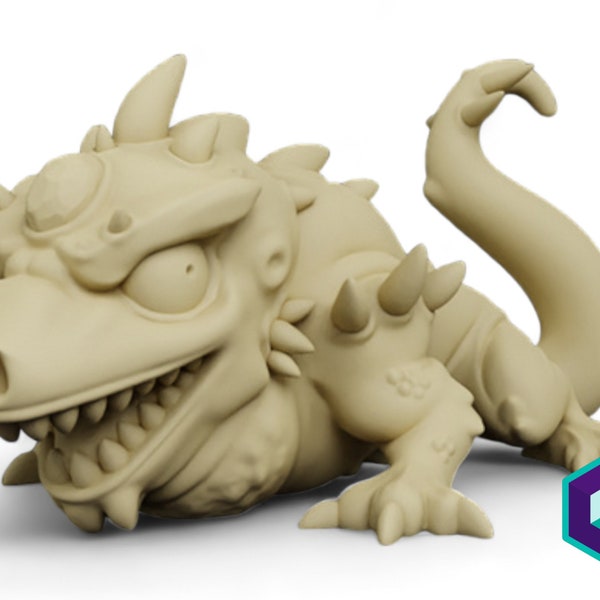 Lizzard- Arcadian HQ | Fantasy Chibi miniatures | Roleplaying games