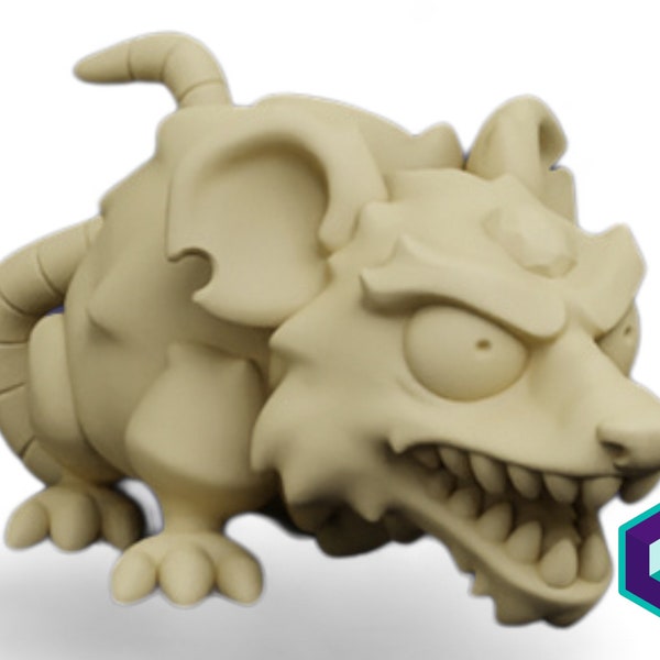 Dire Rat - Arcadian HQ | Fantasy Chibi miniatures | Roleplaying games