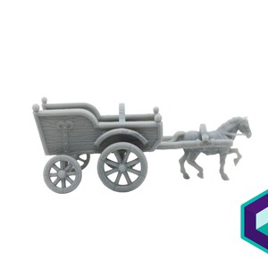 Trader's Cart - Detailed Tabletop Scenery by Vae Victis for RPGs & Wargaming, Crafted by Luova3D
