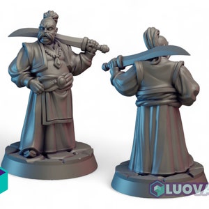 The Merchant by Vae Victis - Resin Printed Model for Tabletop Wargames & Role-Playing Games, Produced by Luova3D