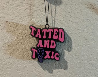 Funny freshie air freshener: cotton candy scent