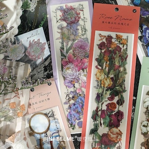 Adesivi Trasparenti - Adesivi Piante e Fiori